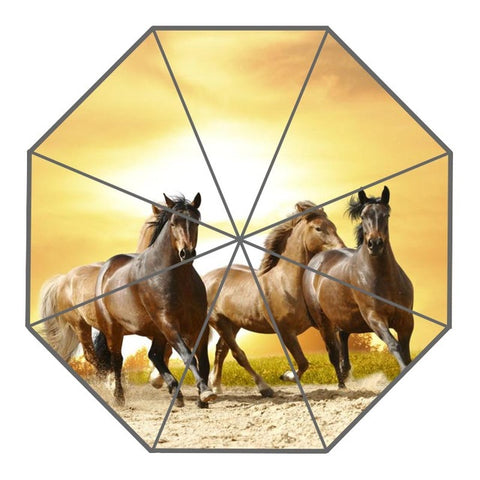 Color Splash Horse Umbrella