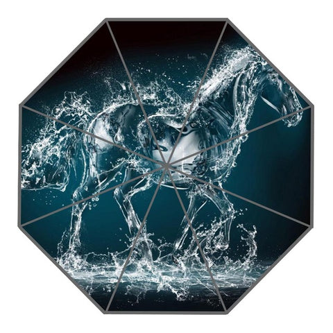 Color Splash Horse Umbrella