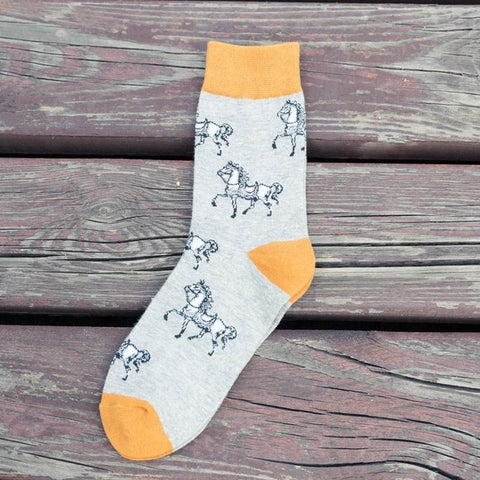 Horse Socks 5 Pairs