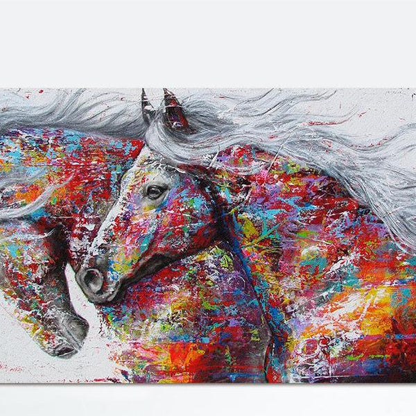 Running Horses Wall Art Picture