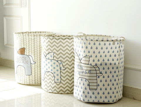 Cute Horses Laundry Basket