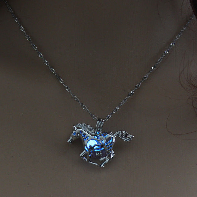 FREE! Glow Stone Horse Necklace