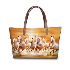 Stallion Print Tote Bag