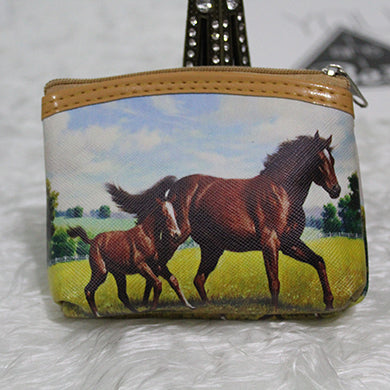 Coin Purse Horse Style
