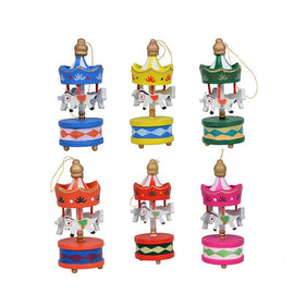 6 Christmas Horse Ornaments