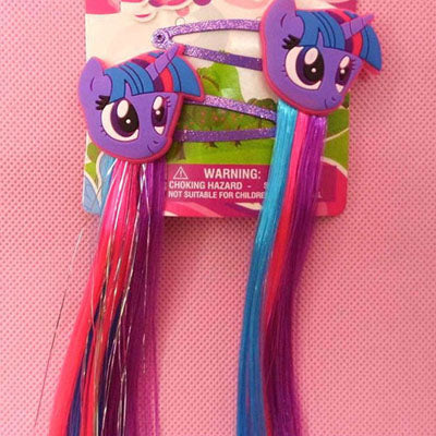 Hair Extension Clips with Horses