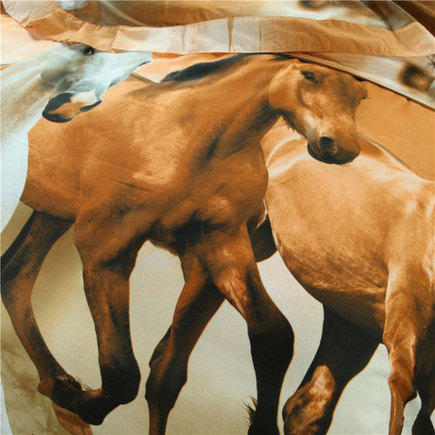 Horse Duvet Cover & Pillow Cases
