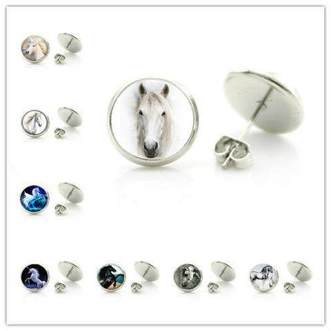 Vintage Fashion Round Earrings