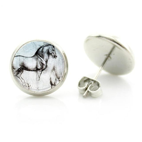 Vintage Fashion Round Earrings