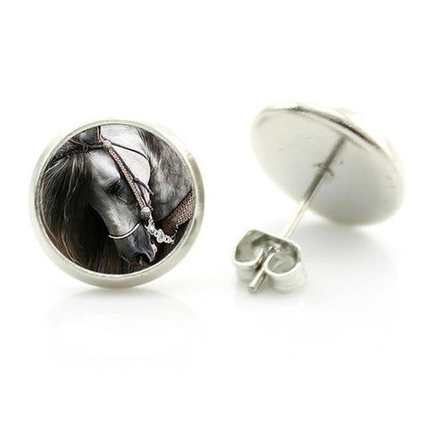 Vintage Fashion Round Earrings