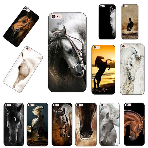 Realistic Horse Print iPhone Case
