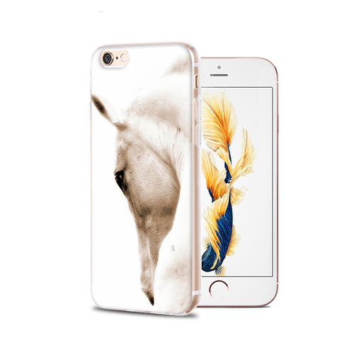 Realistic Horse Print iPhone Case