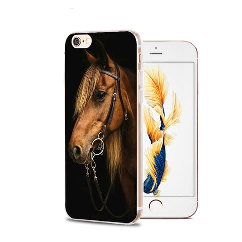 Realistic Horse Print iPhone Case
