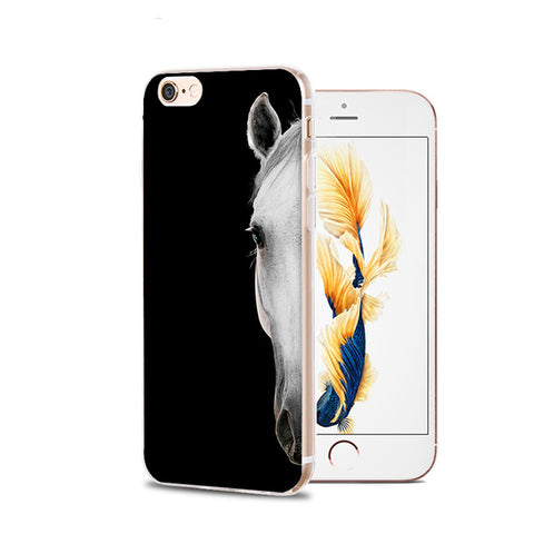 Realistic Horse Print iPhone Case