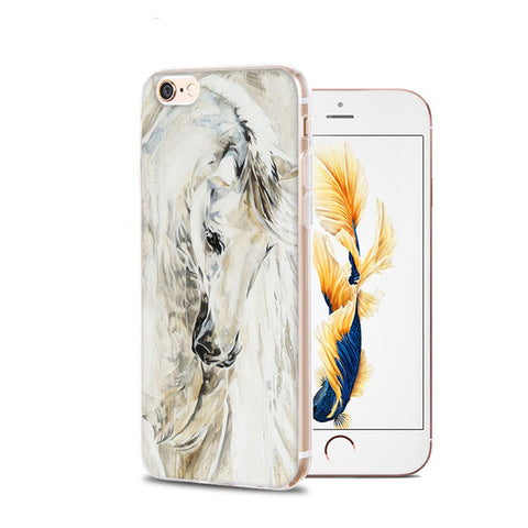 Realistic Horse Print iPhone Case