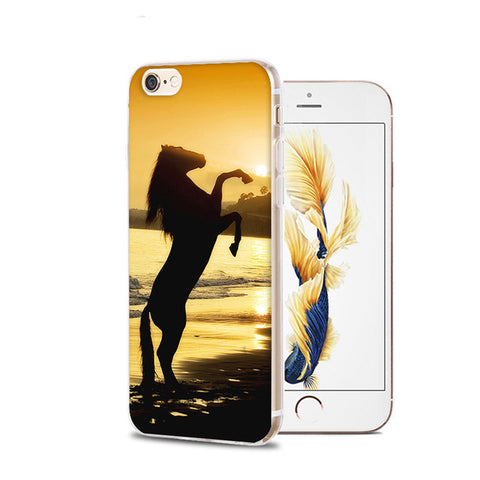 Realistic Horse Print iPhone Case