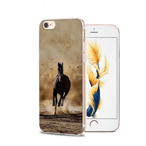 Realistic Horse Print iPhone Case