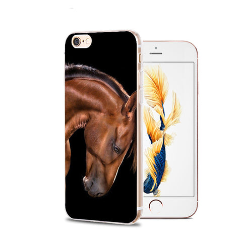 Realistic Horse Print iPhone Case