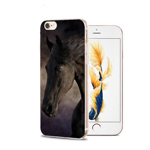 Realistic Horse Print iPhone Case