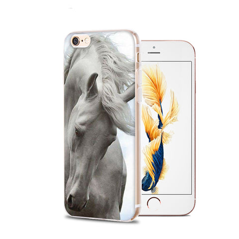 Realistic Horse Print iPhone Case