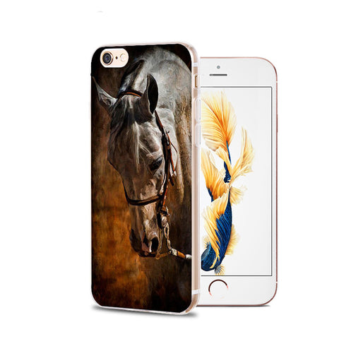 Realistic Horse Print iPhone Case