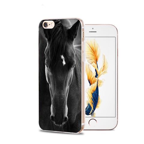 Realistic Horse Print iPhone Case