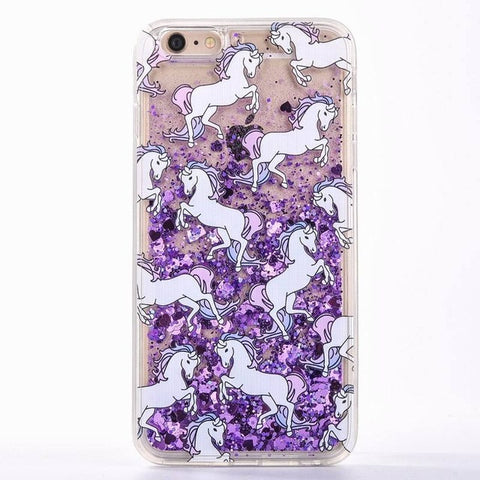 Horse Glitter iPhone Case