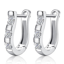 Silver Horse Shoe Earrings