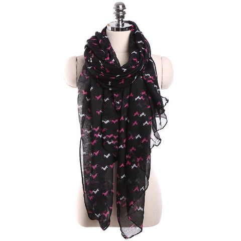 Fashion Scarf With Horse Print