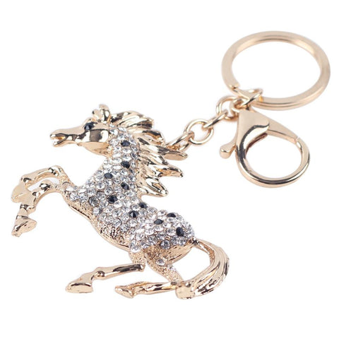 Sparkly Horse Key Chain