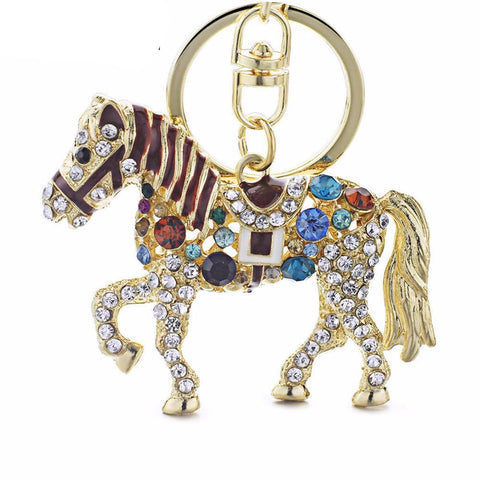 FREE! Crystal Horse Keychain