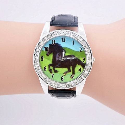 Colorful Fashion Horse Watch