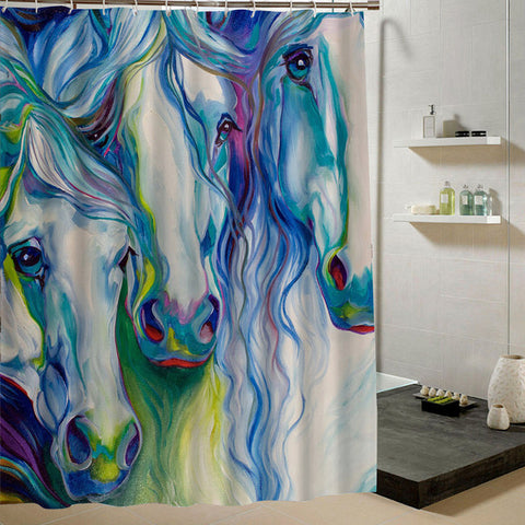 Horse Shower Curtain