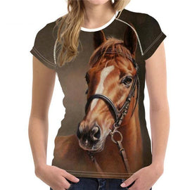 Colorful Horse Summer T-Shirt