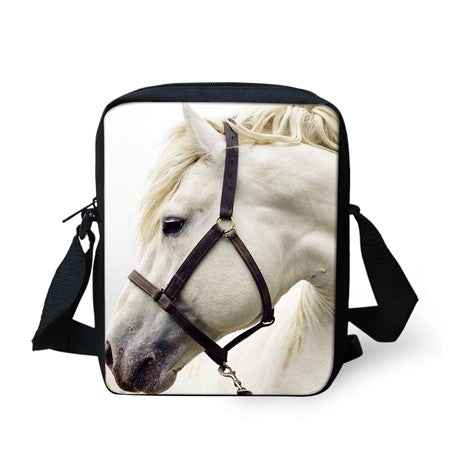 3D Horse Messenger Bag