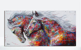 Running Horses Wall Art Picture