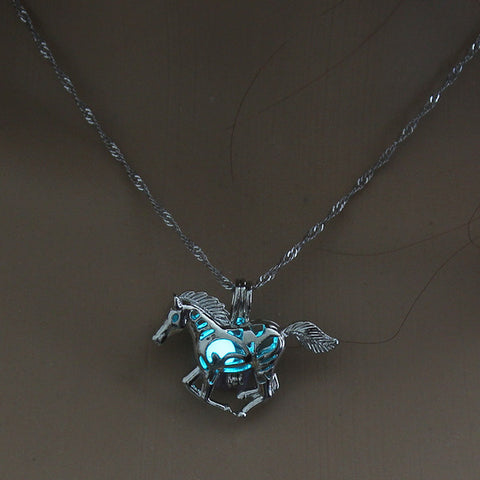 FREE! Glow Stone Horse Necklace