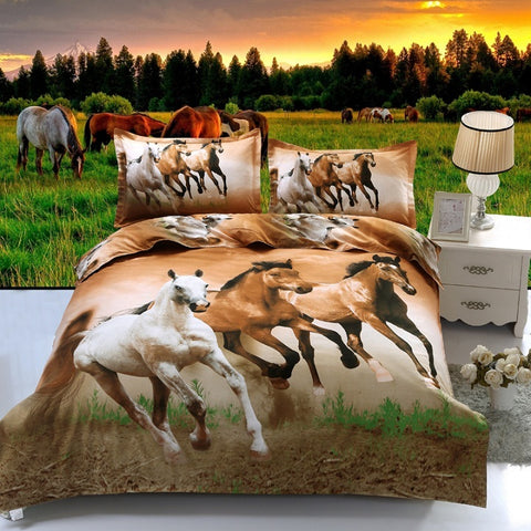 Horse Duvet Cover & Pillow Cases