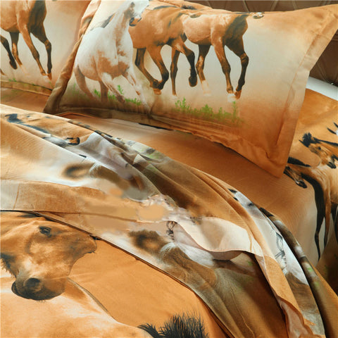 Horse Duvet Cover & Pillow Cases