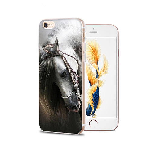 Realistic Horse Print iPhone Case