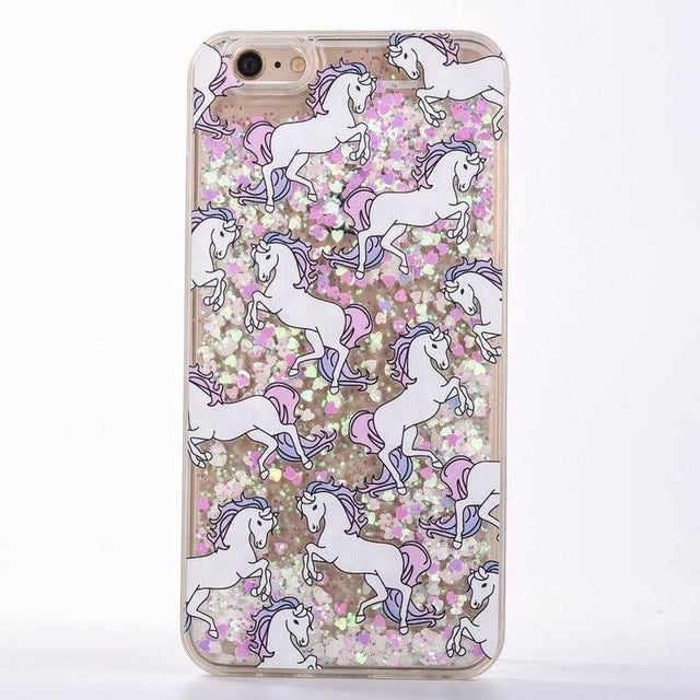 Horse Glitter iPhone Case