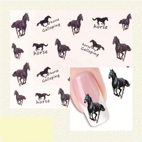 Horse Nail Art Stickers